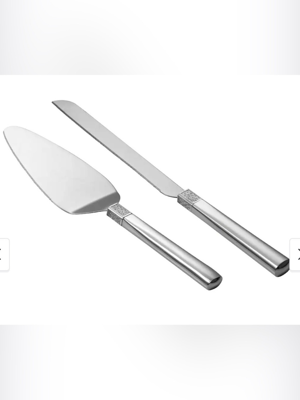 Waterford Lismore Diamond Collection Cake Knife & Server Set